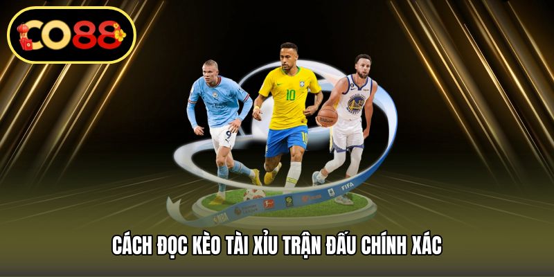 Cách đọc kèo tài xỉu trận đấu chính xác